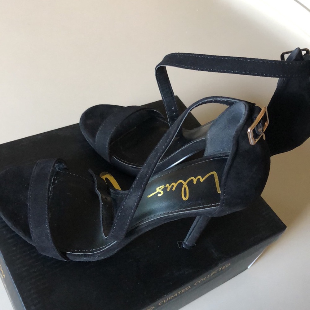 Lulus Eli’s Black Heels